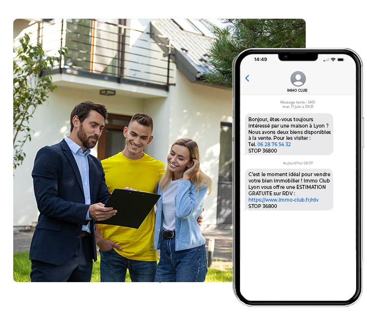 SMS marketing immobilier
